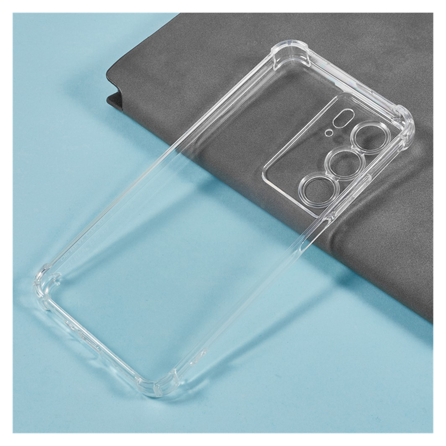 Realme 14X Hoesje Schokbestendig en Dun TPU Back Cover Transparant afbeelding 5