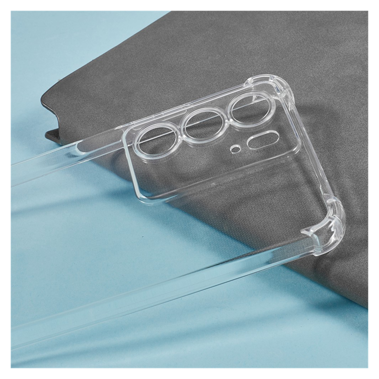Realme 14X Hoesje Schokbestendig en Dun TPU Back Cover Transparant afbeelding 7