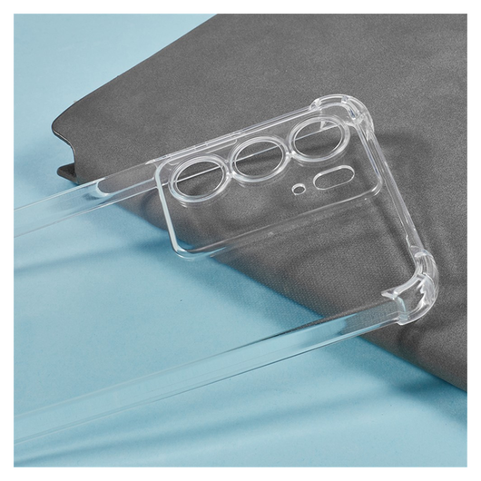 Realme 14X Hoesje Schokbestendig en Dun TPU Back Cover Transparant afbeelding 7