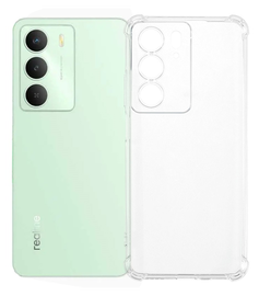 Realme 14X Hoesje Schokbestendig en Dun TPU Back Cover Transparant afbeelding