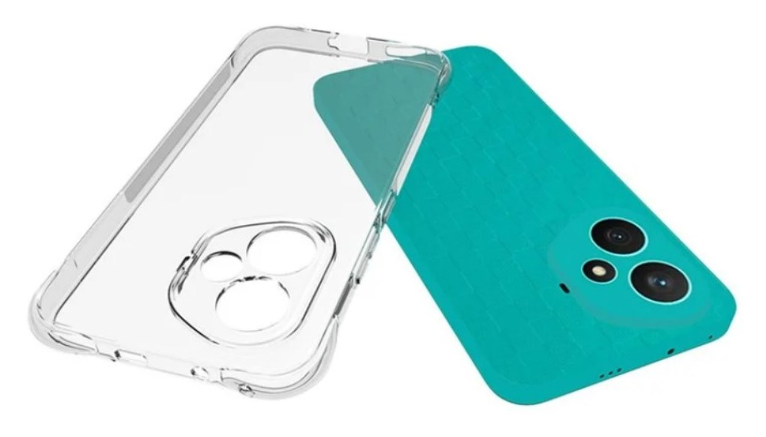 Honor 400 Hoesje Schokbestendig en Dun TPU Back Cover Transparant afbeelding 2