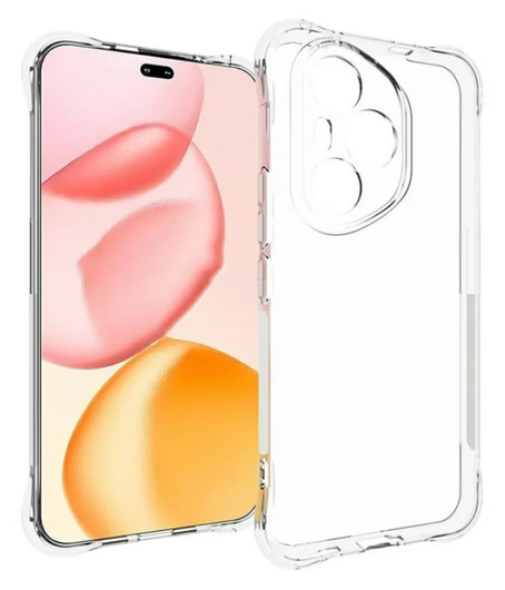 Honor 400 Pro Hoesje Schokbestendig en Dun TPU Back Cover Transparant afbeelding 1