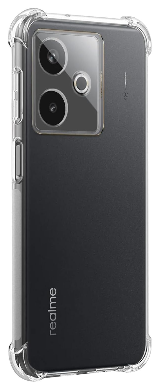 Realme GT 7 Hoesje Schokbestendig en Dun TPU Back Cover Transparant afbeelding 2