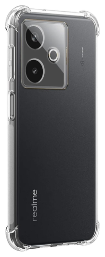 Realme GT 7 Hoesje Schokbestendig en Dun TPU Back Cover Transparant afbeelding 2