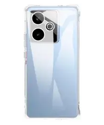 Realme GT 7T Hoesje Schokbestendig en Dun TPU Back Cover Transparant afbeelding