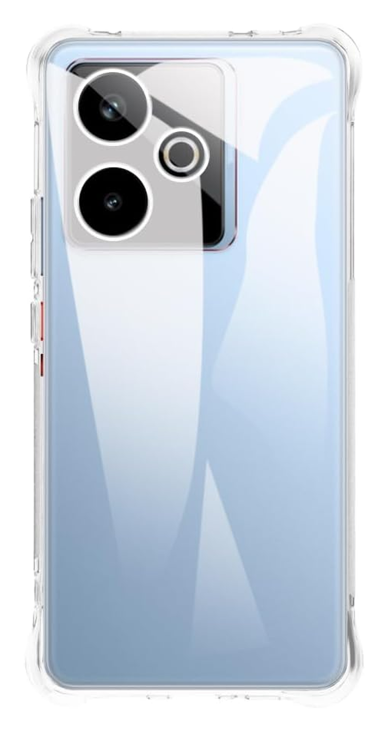 Realme GT 7T Hoesje Schokbestendig en Dun TPU Back Cover Transparant afbeelding 1