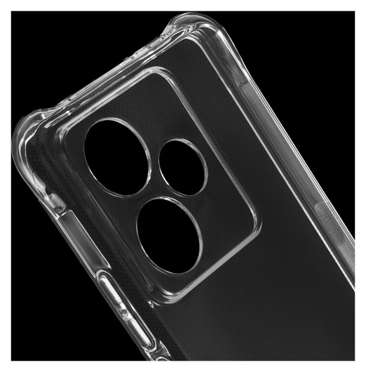 Realme GT 7T Hoesje Schokbestendig en Dun TPU Back Cover Transparant afbeelding 4