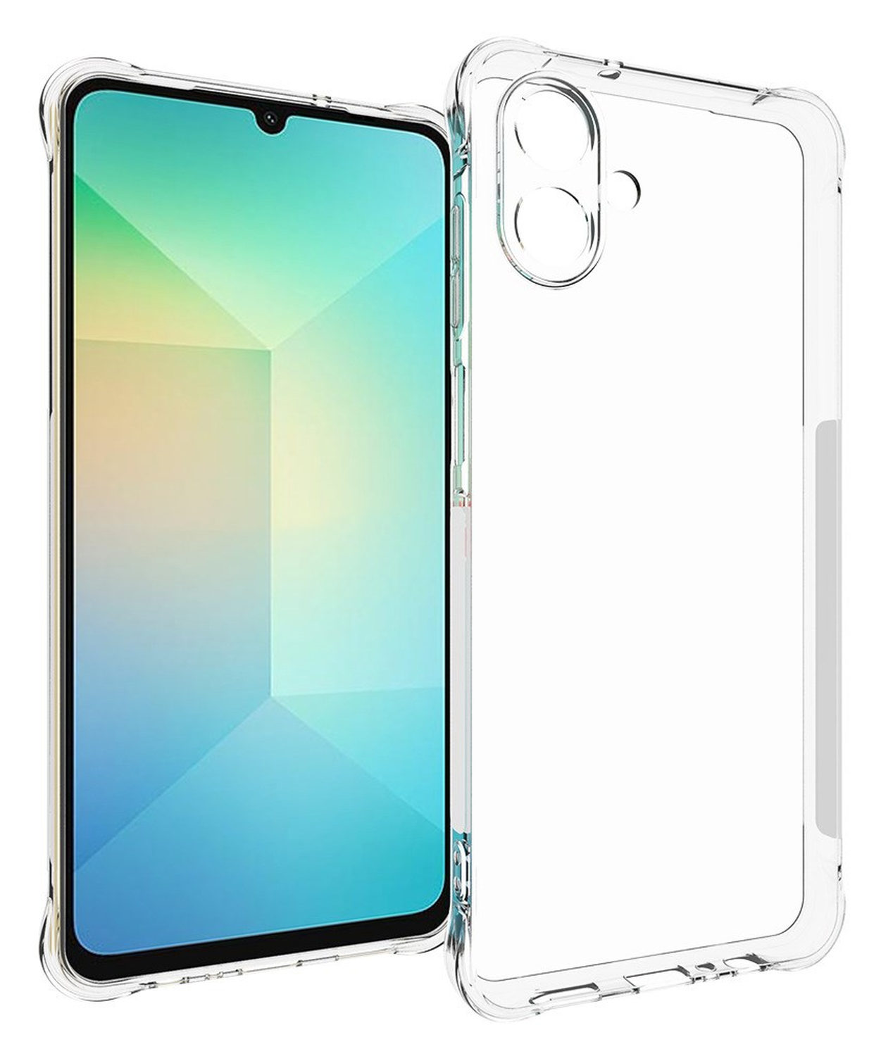 Samsung Galaxy A07 Hoesje Schokbestendig en Dun TPU Back Cover Transparant afbeelding 1
