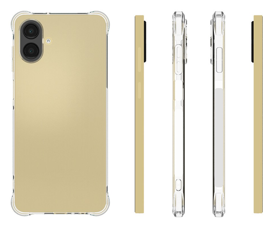 Samsung Galaxy A07 Hoesje Schokbestendig en Dun TPU Back Cover Transparant afbeelding 6