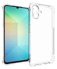 Samsung Galaxy A07 Hoesje Schokbestendig en Dun TPU Back Cover Transparant