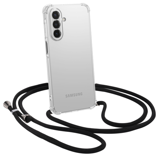 Samsung Galaxy A17 Hoesje met Koord Schokbestendig TPU Transparant afbeelding 18