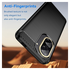 Xiaomi Redmi A5 Hoesje Geborsteld TPU Flexibele Back Cover Zwart afbeelding 4