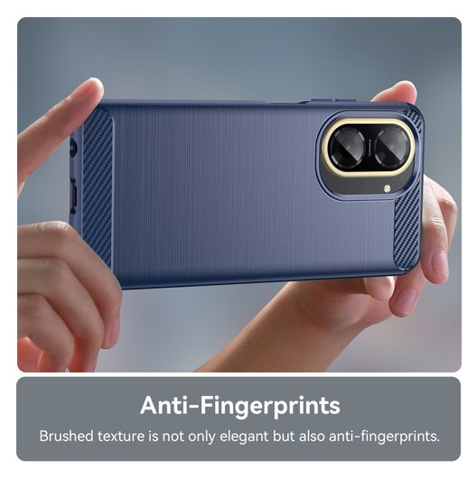Xiaomi Redmi A5 Hoesje Geborsteld TPU Flexibele Back Cover Blauw afbeelding 6