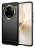 Realme 14 Pro Hoesje Geborsteld TPU Flexibele Back Cover Zwart afbeelding 1