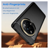 Realme 14 Pro Hoesje Geborsteld TPU Flexibele Back Cover Zwart afbeelding 4