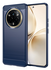 Realme 14 Pro Hoesje Geborsteld TPU Flexibele Back Cover Blauw