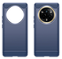 Realme 14 Pro Hoesje Geborsteld TPU Flexibele Back Cover Blauw afbeelding 2