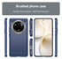 Realme 14 Pro Hoesje Geborsteld TPU Flexibele Back Cover Blauw afbeelding 8