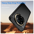 Realme 14 Pro Plus Hoesje Geborsteld TPU Flexibele Back Cover Zwart afbeelding 2