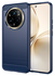 Realme 14 Pro Plus Hoesje Geborsteld TPU Flexibele Back Cover Blauw afbeelding 1