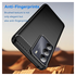 Realme 14X Hoesje Geborsteld TPU Flexibele Back Cover Zwart afbeelding 4