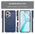Honor 400 Hoesje Geborsteld TPU Flexibele Back Cover Blauw afbeelding 8