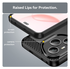 Honor 400 Pro Hoesje Geborsteld TPU Flexibele Back Cover Zwart afbeelding 6