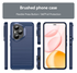 Honor 400 Pro Hoesje Geborsteld TPU Flexibele Back Cover Blauw afbeelding 8