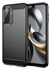 Samsung Galaxy A17 Hoesje Geborsteld TPU Flexibele Back Cover Zwart