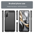 Samsung Galaxy A17 Hoesje Geborsteld TPU Flexibele Back Cover Zwart afbeelding 8