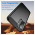 Samsung Galaxy A17 Hoesje Geborsteld TPU Flexibele Back Cover Zwart afbeelding 2