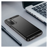 Samsung Galaxy A17 Hoesje Geborsteld TPU Flexibele Back Cover Zwart afbeelding 6