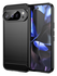 Google Pixel 10 / 10 Pro Hoesje Geborsteld TPU Flexibele Back Cover Zwart afbeelding 1