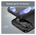 Google Pixel 10 / 10 Pro Hoesje Geborsteld TPU Flexibele Back Cover Zwart afbeelding 4