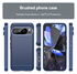 Google Pixel 10 / 10 Pro Hoesje Geborsteld TPU Flexibele Back Cover Blauw afbeelding 7