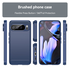 Google Pixel 10 Pro XL Hoesje Geborsteld TPU Flexibele Back Cover Blauw afbeelding 8