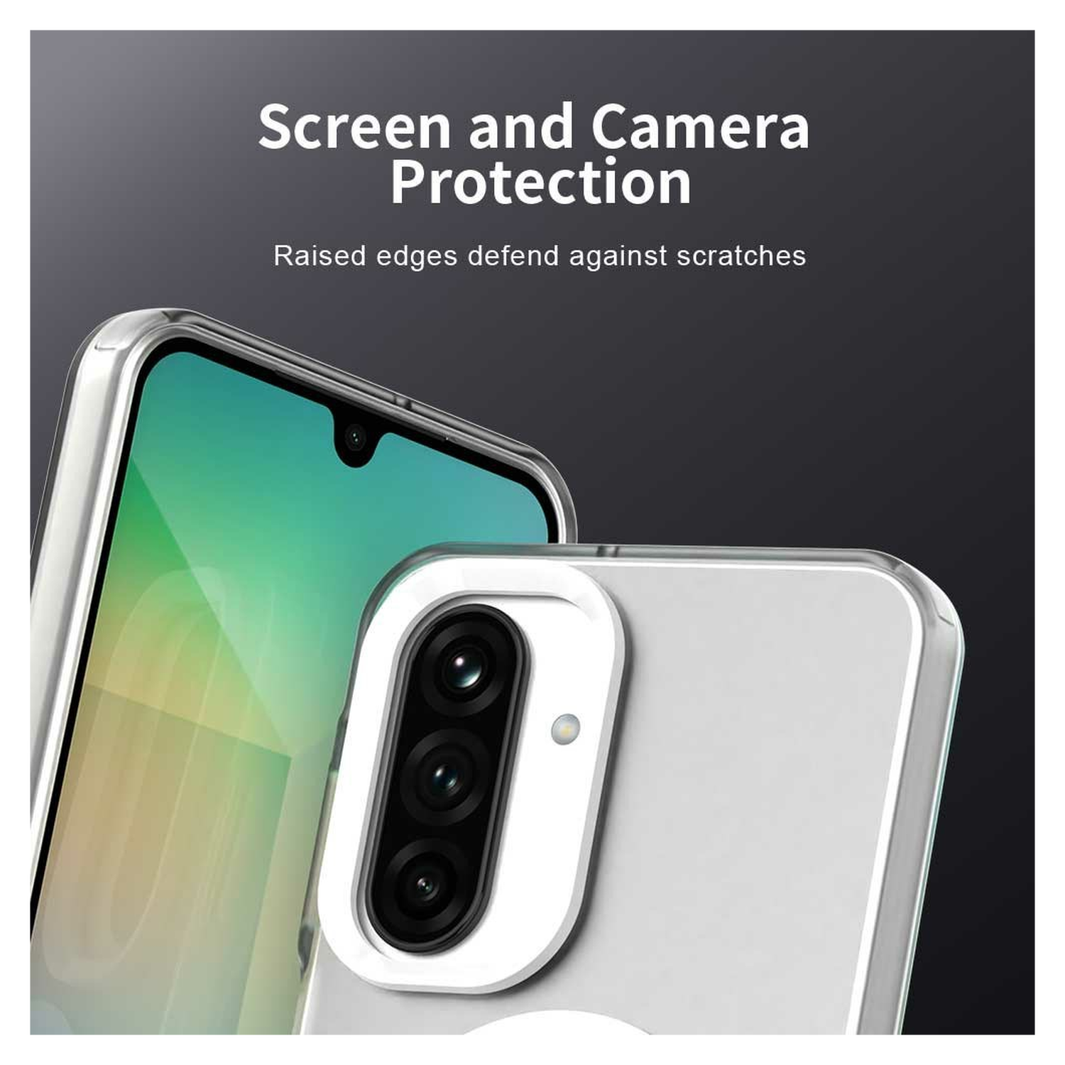 Samsung Galaxy A17 Hoesje Hard Back Cover met MagSafe Transparant afbeelding 7