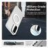 Samsung Galaxy A17 Hoesje Hard Back Cover met MagSafe Transparant afbeelding 2