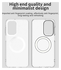 Samsung Galaxy A17 Hoesje Hard Back Cover met MagSafe Transparant afbeelding 6