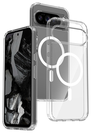 Google Pixel 10 Pro XL Hoesje MagSafe Hard Back Cover PixelSnap Transparant