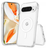 Google Pixel 10 Pro XL Hoesje MagSafe Hard Back Cover PixelSnap Transparant afbeelding 2
