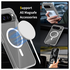 Google Pixel 10 Pro XL Hoesje MagSafe Hard Back Cover PixelSnap Transparant afbeelding 3