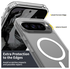 Google Pixel 10 Pro XL Hoesje MagSafe Hard Back Cover PixelSnap Transparant afbeelding 7