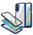Samsung Galaxy A17 Hoesje Full Protect 360° Cover met MagSafe / Qi2 Blauw afbeelding 1