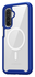 Samsung Galaxy A17 Hoesje Full Protect 360° Cover met MagSafe / Qi2 Blauw afbeelding 7