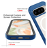 Google Pixel 10 / 10 Pro Hoesje Full Protect PixelSnap Cover MagSafe/Qi2 Blauw afbeelding 5