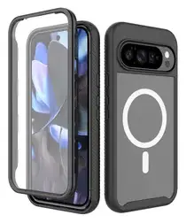 Google Pixel 10 Pro XL Hoesje Full Protect PixelSnap Cover MagSafe/Qi2 Zwart afbeelding