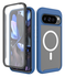 Google Pixel 10 Pro XL Hoesje Full Protect PixelSnap Cover MagSafe/Qi2 Blauw