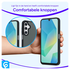 Samsung Galaxy A17 Hoesje Back Cover Matte Zwart afbeelding 2