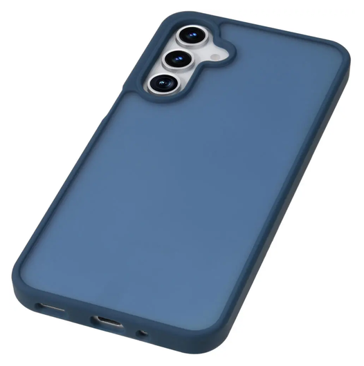 Samsung Galaxy A17 Hoesje Back Cover Matte Blauw afbeelding 5